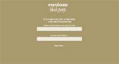 Desktop Screenshot of customblockparty.sereniandshentel.com